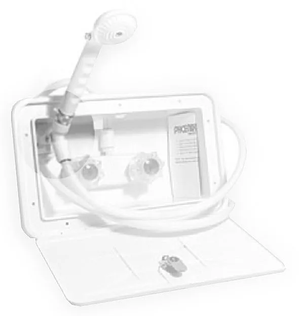 SWIVEL WALL BRACKET WHT